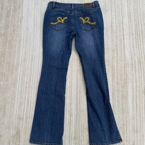 Rocawear Denim Blue Low Rise Flare
Jeans Womens Size 13